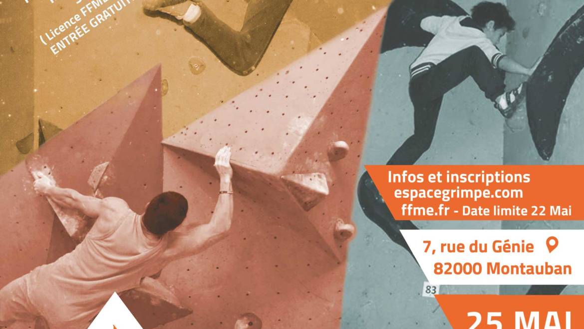 Contest Bloc Espace Grimpe 25 Mai