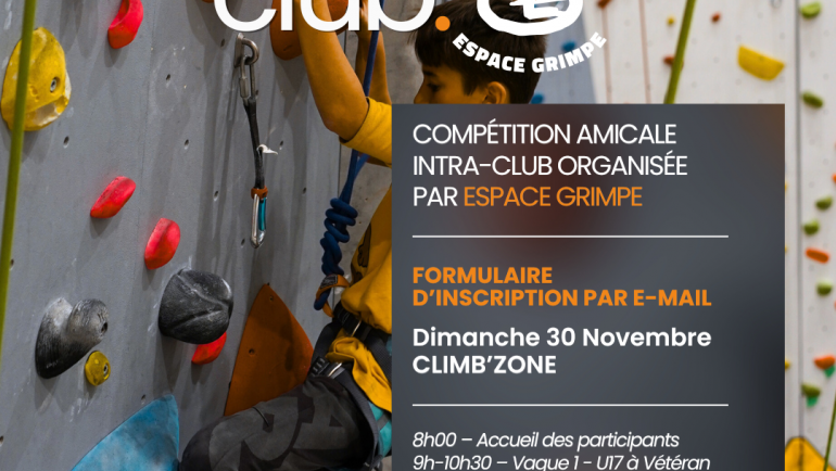 Compétition intra club le 30 Novembre 2025