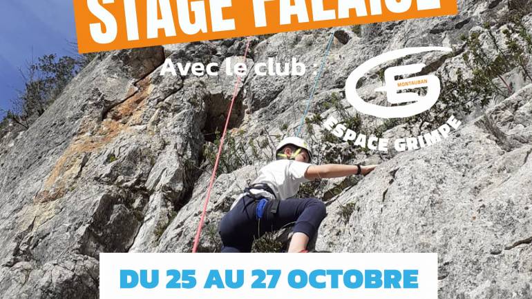 STAGES  FALAISE DU 25 AU 27 OCTOBRE